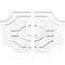Ekena Millwork Haus Architectural Grde PVC Contemporary Ceiling Medallion, Two Piece, 32"OD x 3"ID x 10 1/2"C x 1"P CMP32HS2-03000 - alternate 4